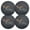 Black, variant on Ryvnso Planet Space Stars Round Plate Mats Dining Table Placemat Set of 4 for Holiday Decoration