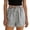 Black, variant on Aboser Summer Stripes Shorts for Women Trendy Beach Vacation Shorts Drawstring Elastic Waist Shorts Loose Casual Lounge Shorts with Pockets