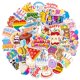thumbnail image 1 of Pegatinas para cascos, saludos de cumpleaños, anime, impermeables, 50 unidades, 1 of 3