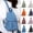 Blue, variant on Women & Men Multi-Pocket Sling Crossbody Bag, Adjustable Water-Resistant Chest Backpack, Lightweight Casual Purse for Work Travel Outdoor Daily Use(Green/One Size)