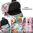 thumbnail image 2 of Teen Sports Sling Bag Shoulder Backpack with Softball Print, Mesh Sides Perfect Gift for Boys, Young Players, 2 of 5