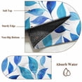 thumbnail image 2 of Spring Leaves Round Rug 6ft Washable Circle Kitchen Rugs Non Slip Blue Plants Country Botanical Leaf Large Area Rug Indoor Floor Carpet for Bedroom Living Room Home Office Dining Room Nursery, 2 of 8