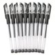thumbnail image 1 of 10 Uds. Bolígrafos de Gel de repuesto de color negro neutro de 05mm suministros escolares de oficina papelería JShteea Libre de BPA, 1 of 8
