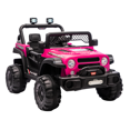 thumbnail image 1 of Kojooin 12V Electric Car for Kids, Battery Powered Ride On Car with Parent Remote Control, Safety Belt, LED Headlights and Music, 1 of 2