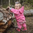 thumbnail image 5 of JAN & JUL Kids' Cozy-Dry Adjustable Rain Suit, Waterproof and Fleece-Lined Cozy-dry: Origami 1T, 5 of 6