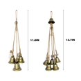 thumbnail image 3 of LHWEN Witch Bells Door Knob Hanger Witchcraft Decor Wind Chimes Positive Energy Home Decor Witch Themed Parties Halloween Housewarming Gift Living Room Bedroom, 3 of 7