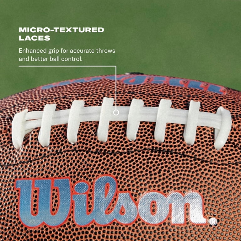 趣味・スポーツ・実用 Football and the State 6 pack) Wilson NCAA Red Zone Composite Football - Brown, Junior