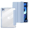 thumbnail image 1 of Case Compatible with IPad Air1/2(9.7Inch）, Soft TPU Cover Trifold Stand with Pencil Holder, Auto Wake/Sleep, Light Blue, 1 of 4