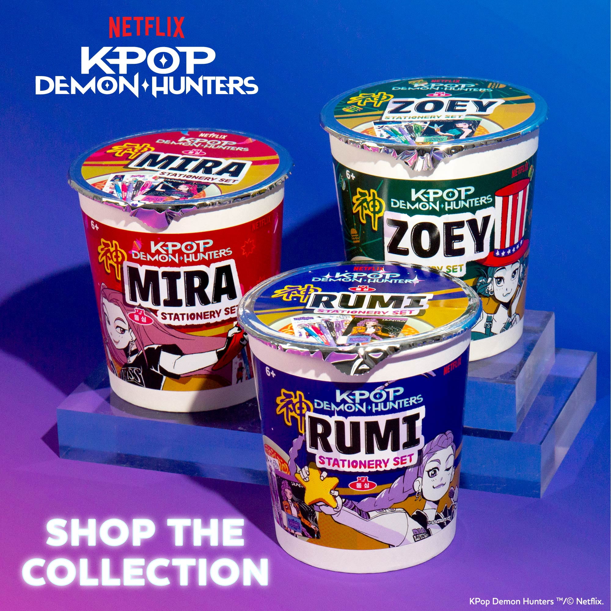 Netflix KPop Demon Hunters™ Rumi Multicolor Stationery Set