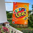 thumbnail image 5 of UNO -bandera de jardín temática. Regalo perfecto para fans, amigos y familiares, ideal para actividades al aire libre y decoración de fiestas.45CM*100CM, 5 of 5