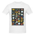 thumbnail image 4 of Bingfone Teeth Men'S Loose Fit Short-Sleeve Pocket T-Shirt, 4 of 7