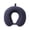 Navy, variant on Hgallory U-Shaped Memory Cotton Neck Pillow Airplane for Adults Students, Summer Cervical Cooling Pillow Silk-Like Nap Pillows for Travel Office School, 11.8"x11", 1PC, U-Shape, Dark Gray