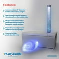 thumbnail image 2 of Playlearn Bubble Tube & Fiber Optic Padded Platform Base - Light Grey Rectangle Unit- 99cm X 69cm, 2 of 6