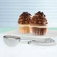 thumbnail image 4 of Jenaluca Cupcake Scoop and Muffin Scooper - 18/8 Stainless Steel - Jumbo, 4 of 4
