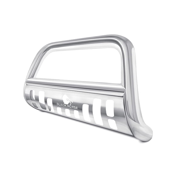 Black Horse Bull Bar Skid Plate Stainless Steel Compatible with 2005-2010 Toyota Sienna-BBTY916-SP
