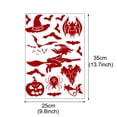 thumbnail image 2 of Less Than 5 Wall stickers Blood Prints Decor Halloween Wall Sticker Home DIY Decals for Window, 2 of 2