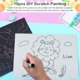 thumbnail image 3 of Cuadros Decorativos 10 piezas DIY Animal serie arte Doodle raspado pintura rompecabezas dibujo juguetes Wdftyju embutido en tela, 3 of 9