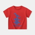 thumbnail image 2 of MEZZALL Children's O-Neck Short Sleeve T-Shirts Cartoon Dinosaur Summer Baby Tshirts Tee Tops 18-24 Months Relaxed Fit Baby Wear, 2 of 9