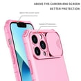 thumbnail image 5 of SaniMore for iPhone 14 Pro Max Case 2022, for iPhone 14 Pro Max Phone Case with Slide Camera Cover Built-in Kickstand Dual Layer Hybrid Shockproof Case for iPhone 14 Pro Max 6.7", Pink, 5 of 10