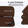 thumbnail image 4 of Laptop Sleeve Bag 15.6 inch, Shockproof Protective Computer Carrying Cover with Front Pocket, Laptop Case for 15.6 inch HP, Dell, Acer, Asus, Notebook, Coffee Color, 4 of 14
