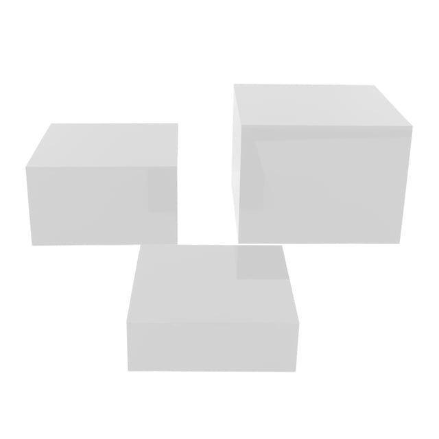Acrylic Cubic Risers, Acrylic Display Stand for Dessert Table, Buffet Tables Food Showcase Acrylic Cube Stand Risers Plastic Square Containers for Collectibles Wedding Party
