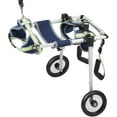 thumbnail image 1 of KFFKFF Dual-Wheel Pet Mobility Aid for Rear Legs, Light and Modifiable Support for Recovery, Canine Trolley/Wheelchair for Impaired, Incapacitated, Paralyzed, Back Limb Fragile Pet (XS), 1 of 9