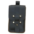 thumbnail image 3 of Riñonera de cuero PU Riñonera Monedero Decoración Cosplay Bolsa Artesanía Estilo retro Riñonera para correr Deportes Vacaciones Viajes Fin de semana pequeño y negro Macarena Riñonera, 3 of 8