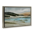 thumbnail image 4 of Stupell Industries River's Edge Landscape Landscape & Nature Painting Brown Floater Framed Canvas Art Print Wall Art, 25 x 17, 4 of 10