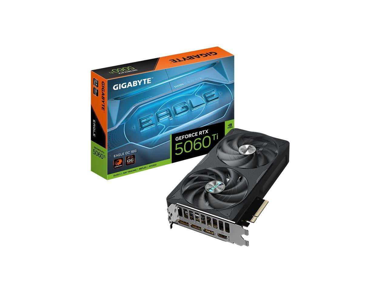 Gigabyte Technology 297880 Gigabyte Vcx Gv-n506teagle Oc-16gd Geforce Rtx 5060 Ti Eagle Oc 16g Gddr7 128b
