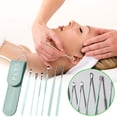 thumbnail image 5 of Ear Wax Cleaning Tool Kit - Portable Ear Wax Cleaning Kit, Stainless Steel Ear Wax, Good To Use Ear Wax Removal Kit (Includes 6 Ear Pickers, 5 of 5