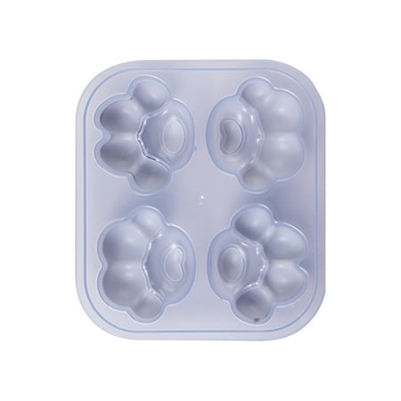 

Cat Paw Shape Ice Cream Mould Silicone Ice Cream Mold Reusable Tray Mold，ice cube tray