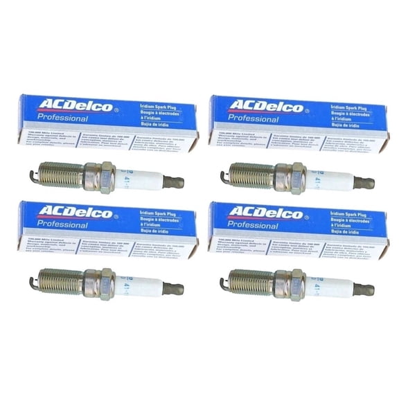 Pack of 4 ACDelco Iridium Spark Plug OEM Replacement For Chevy Buick Cadillac Chevrolet Ford GMC Mazda Lincoln Mercury Pontiac Saturn Isuzu 2.0 2.2 2.3 2.4 2.5 2.9 L4 07 08 09 10 11 12 13 14 15 16 17