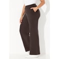 thumbnail image 4 of Catherines Women's Plus Size Petite Suprema Wide Leg Pant, 4 of 6