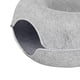 thumbnail image 5 of Cama túnel para gatos, casa para gatos, para correr, descansar, semicerrada, para dormir, de fieltro premium. Gris claro 60cm, 5 of 9