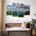 thumbnail image 3 of Elephant Stock Smoky Mountains Valley Wall Art - Horizontal Multi Panel Canvas - Living Room Wall Decor - Nature Multi Panel - Blue And Green Decor - 52" x 32", 3 of 8