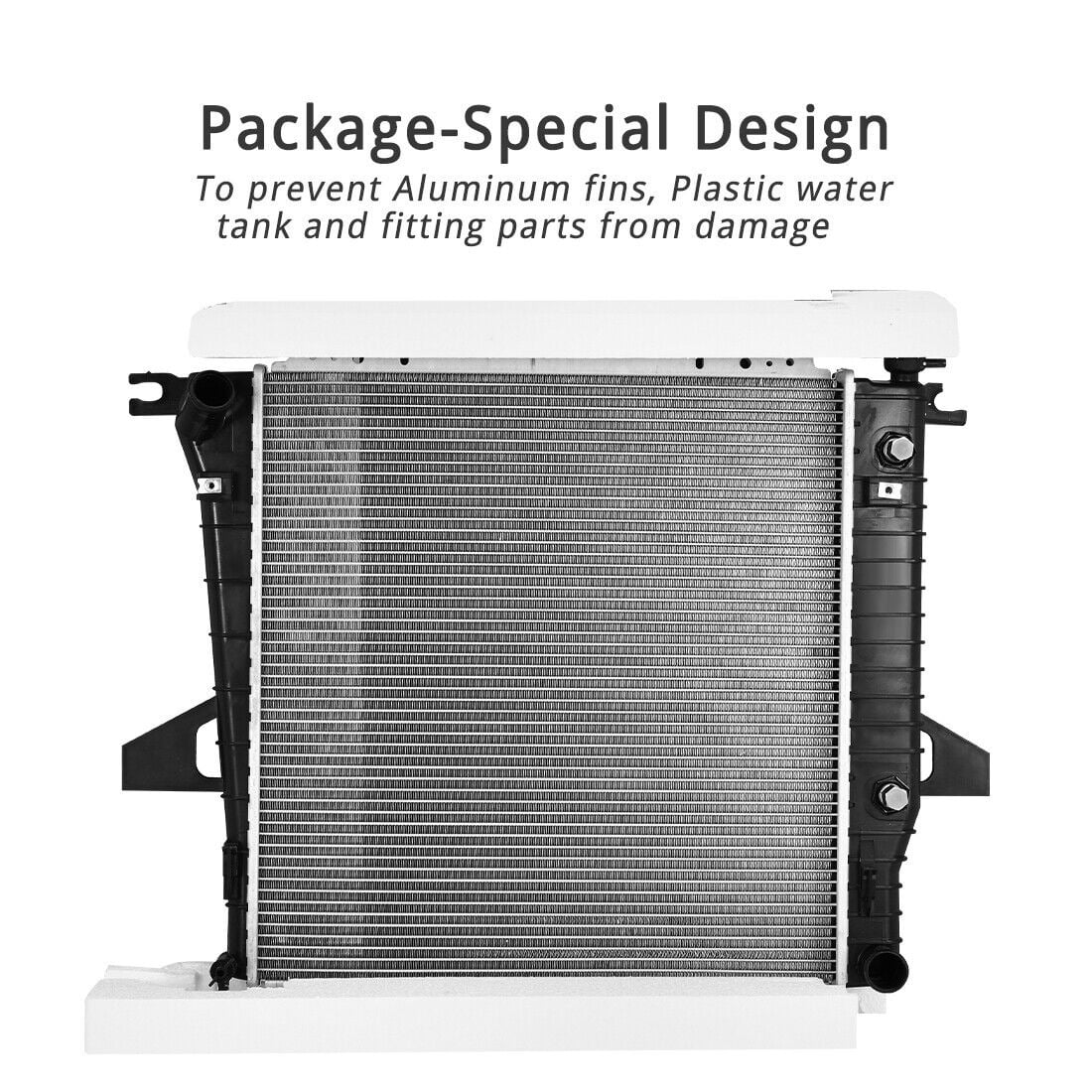 RVNI Radiator Compatible with 1998 1999 2000 2001 Ford Ranger 1998-2001 Mazda B2500 2.5L L4