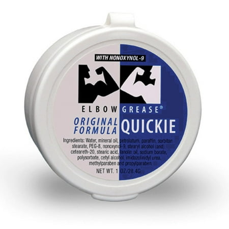 Elbow Grease Original Quickie Cream Premium Personal Lubricant - 1 oz