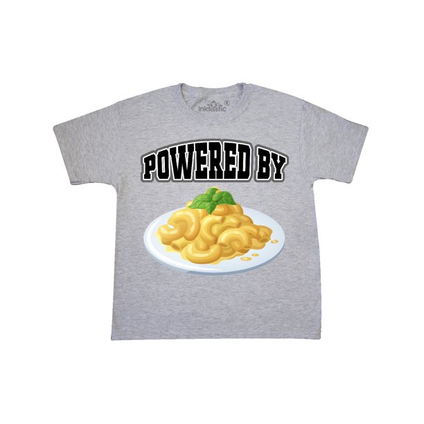 Powered by Macaroni and Cheese Youth TShirt