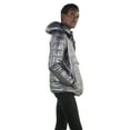 thumbnail image 3 of Members Only Men's Popover Puffer Jacket - Gunmetal , 2XL, 3 of 5