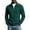 Dark Green, variant on Mens Quarter Zip Up Pullover Lightweight Mock Neck Sweatshirt | Half Zip,Lightweight,Mock Neck,Daily,Soft fabric,Simple and Classic Gray L