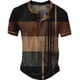 thumbnail image 1 of Playeras Hombre Cuello V Camiseta Gótica Retro Para Hombre Con Cordones Y Cuello En V Y Bolsillo, Camiseta De Manga Corta, Camisetas Sueltas, 1 of 2