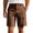 Coffee, variant on Dagugfen Mens Cargo Shorts Straight Leg 7" Inseam Business Casual Work Shorts Summer Outdoor Golf Shorts with Pockets