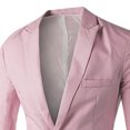 thumbnail image 3 of Fznquz Sport Coats Jackets for Men Pink Suit Blazer Plain Dressy Man Coat for Winter XXXL, 3 of 3