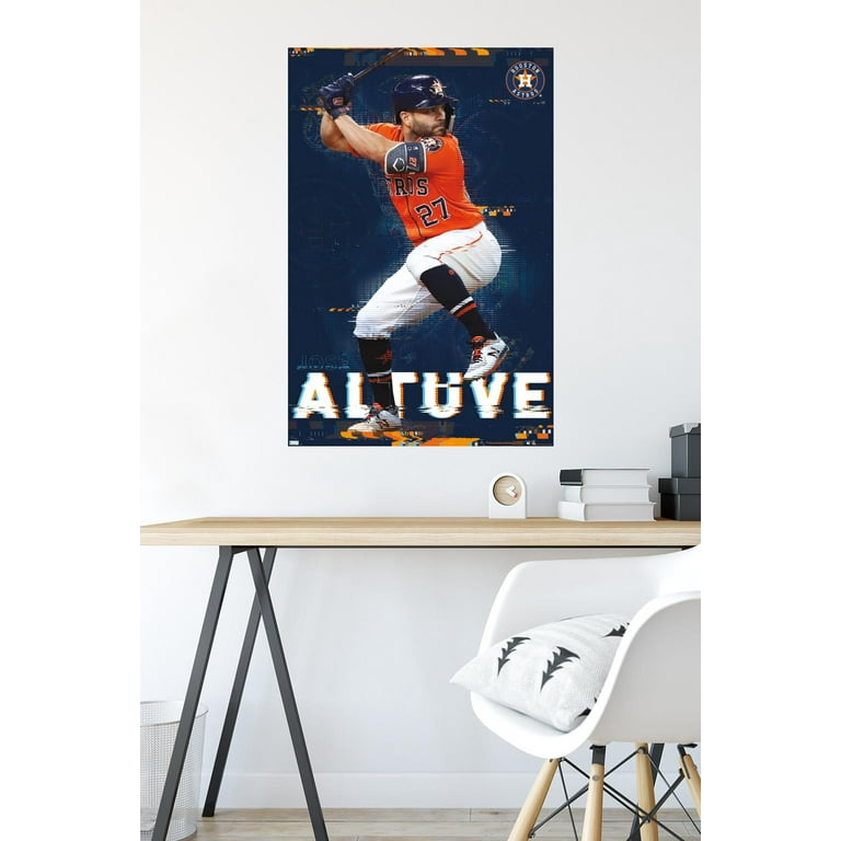 Men's Houston Astros Jose Altuve Fanatics Branded Black 2022 World