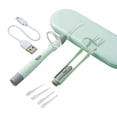thumbnail image 1 of Herramienta portátil para quitar oídos con iluminación LED/ de limpiador de púas de oreja recargable por USB para , VERDE Colco Removedor de cerumen, 1 of 8