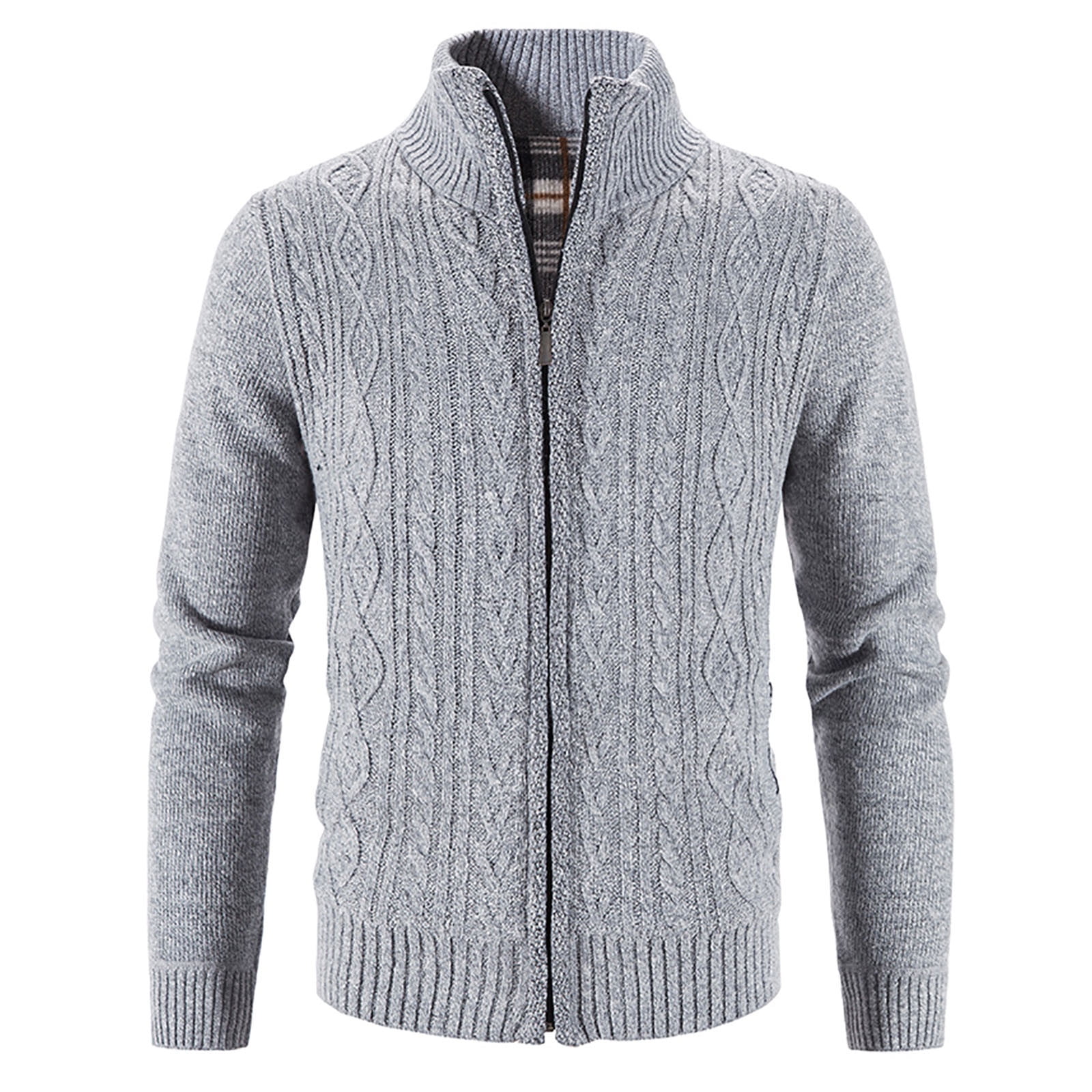 JYNZ Cardigan Mens Sweater Mens Zip Up 