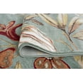 thumbnail image 6 of Transitional 2x8 Area Rug (2'3'' x 7'7'') Floral Seafoam, Creamy Ivory Indoor Runner Easy to Clean, 6 of 8