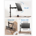 thumbnail image 3 of Soporte HUANUO Single para monitores de 13 a 32 pulgadas de hasta 8 kg, 3 of 7