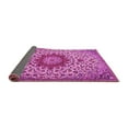 thumbnail image 2 of Ahgly Company Indoor Round Medallion Pink Traditional Area Rugs, 4' Round, 2 of 4