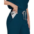 thumbnail image 6 of Niaahinn Women's Scrubs Set - V-Neck Top & Drawstring Jogger Scrub Pant for Nursing Uniforms, 9 colors, 6 of 7